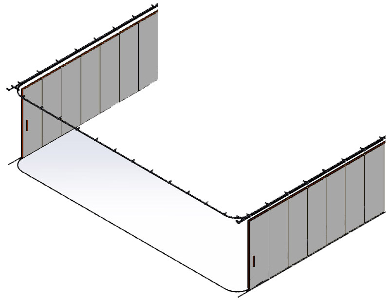 Micro-Hangar.com sliding door mechanism