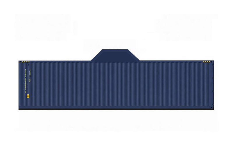 Central Roof Extension — extra height for larger aircraft tail clearance